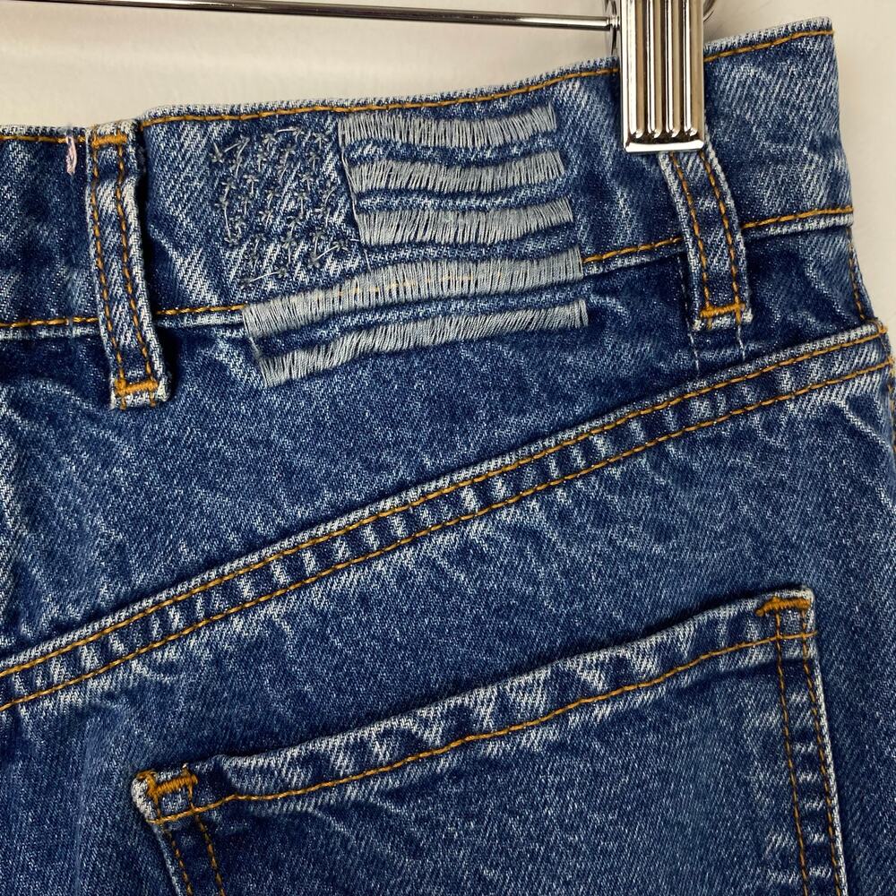 Revice Denim Yin Yang Two-Tone High Waisted Zipper Jeans In Tokyo Wash Size 28 - Picture 9 of 11